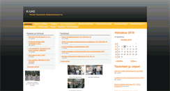 Desktop Screenshot of k-uas.sportti.info